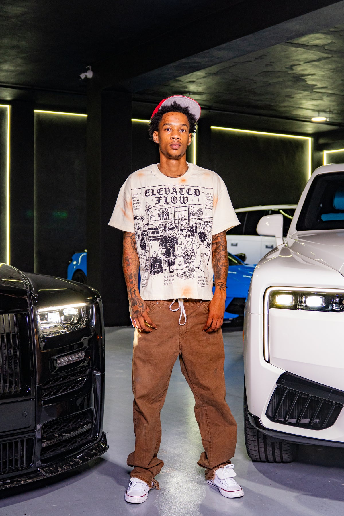 Elevated Flow Tee - Tan